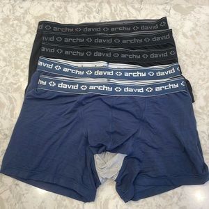 David Archy dual pouch trunks 5 pack